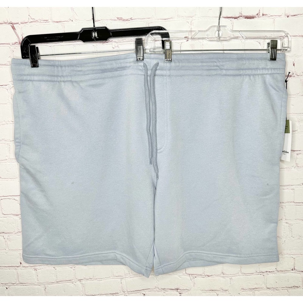 NEW Goodfellow Big & Tall Light Blue Knit Shorts 8.5" Inseam Mens 4XL